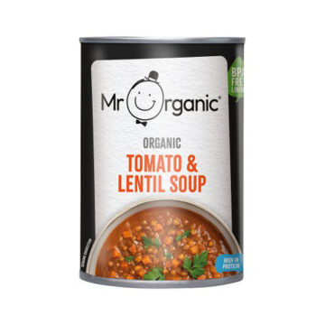 Mr Organic Tomato & Lentil Soup 400g