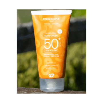 Green People Scent Free Sunscreen 50+ SPF 150ml