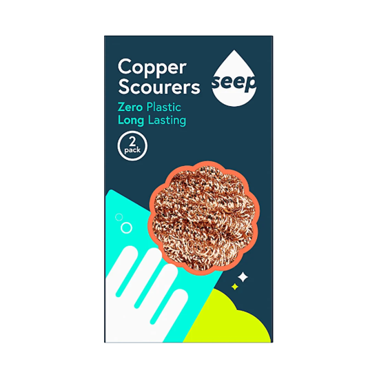 Seep Copper Scourers 2 Pack
