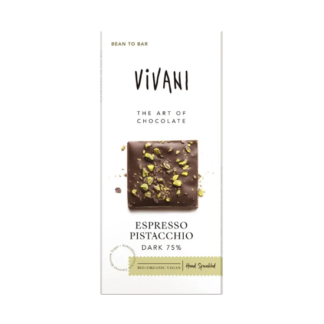 Vivani Espresso Pistachio Organic 80g