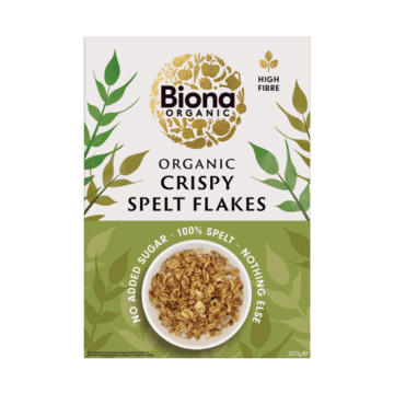 Biona Crispy Spelt Flakes Organic 300g