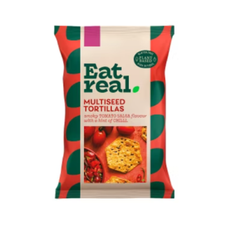 Eat Real Tomato Salsa Multiseed Tortillas 160g