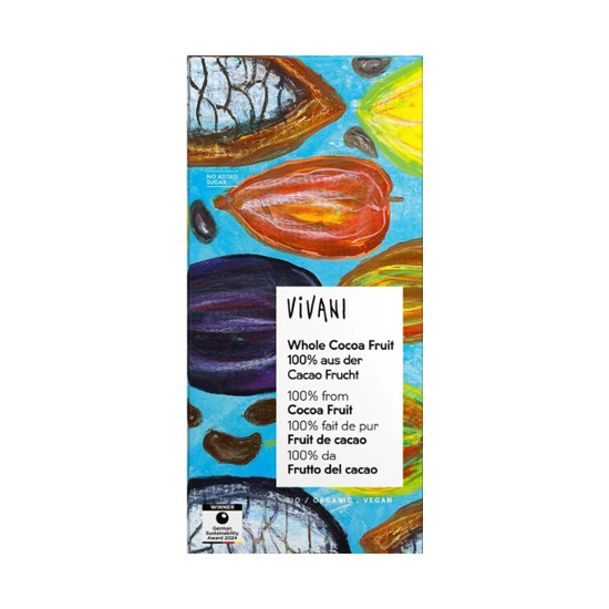 Vivani Whole Cocoa Fruit Flakes Organic 80g