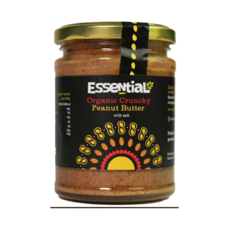 Essential Crunchy Peanut Butter with Salt Organic 250g