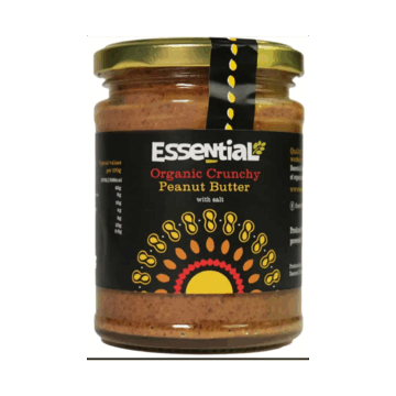 Essential Crunchy Peanut Butter with Salt Organic 250g