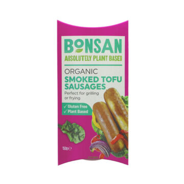 Bonsan Smoked Tofu Sausages Organic 150g