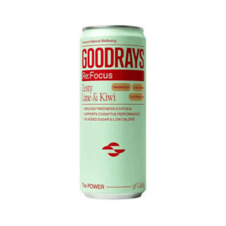 Goodrays Zesty Lime & Kiwi Sparkling Drink 330ml