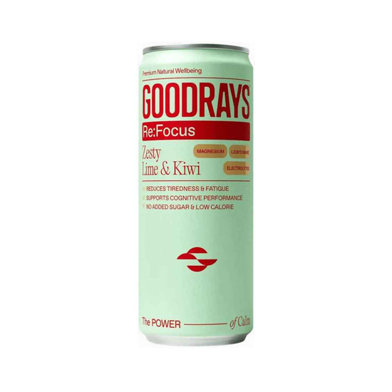 Goodrays Zesty Lime & Kiwi Sparkling Drink 330ml