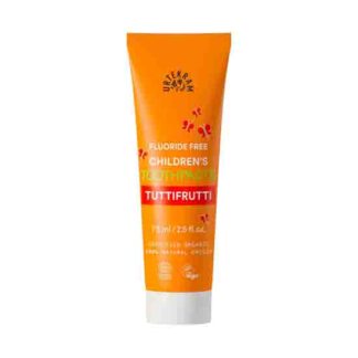 Urtekram Fluoride Free Children's Toothpaste Tuttifrutti Organic 75ml
