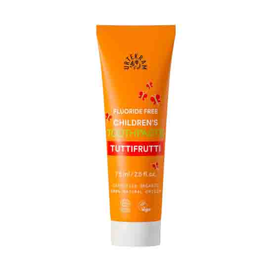 Urtekram Fluoride Free Children’s Toothpaste Tuttifrutti Organic 75ml