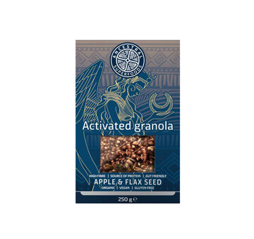 Ancestral Superfoods Apple & Flaxseed Activated Granola 250g