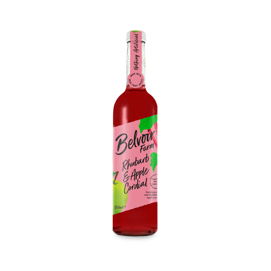 Belvoir Rhubarb & Apple Cordial 500ml