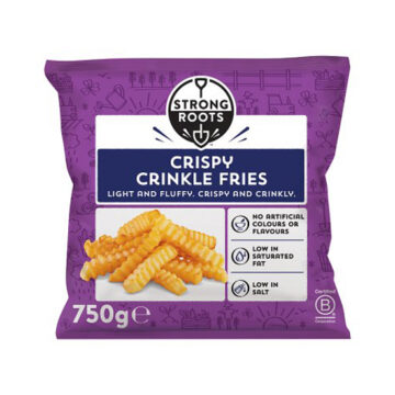 Strong Roots Crispy Crinkle Fries 750g
