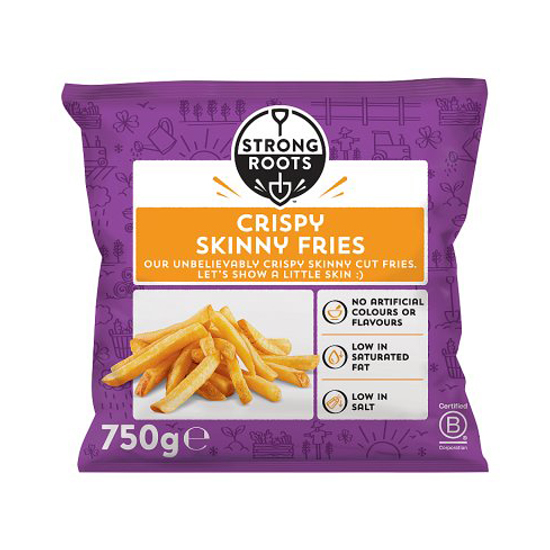 Strong Roots Crispy Skinny Fries 750g