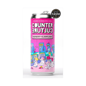 Counter Culture Raspberry & Elderflower 330ml