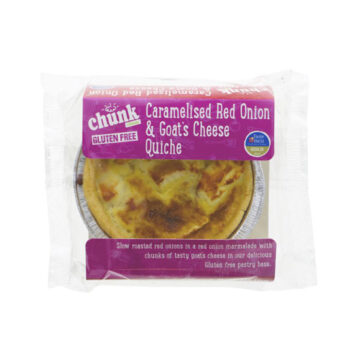 Chunk of Devon Caramelised Red Onion & Goat’s Cheese Quiche 155g