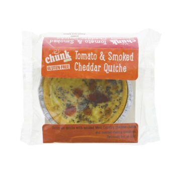 Chunk of Devon Tomato & Smoked Cheddar Quiche 155g