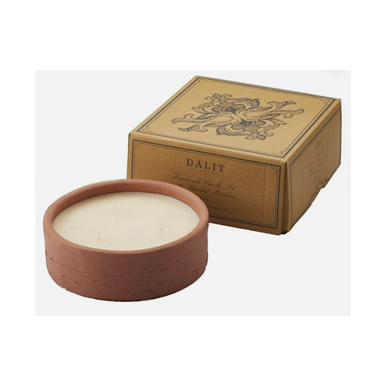 Dalit Alok 3 Wick Candle Coconut Scent