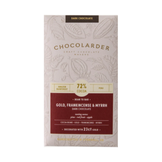 Chocolarder Gold, Frankincense & Myrrh 70g