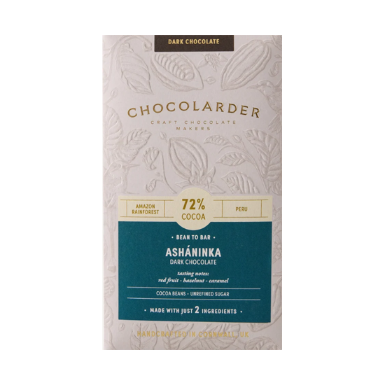 Chocolarder Asháninka Dark Chocolate 70g
