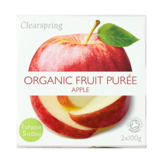 Clearspring Apple Purée Organic 2x100g