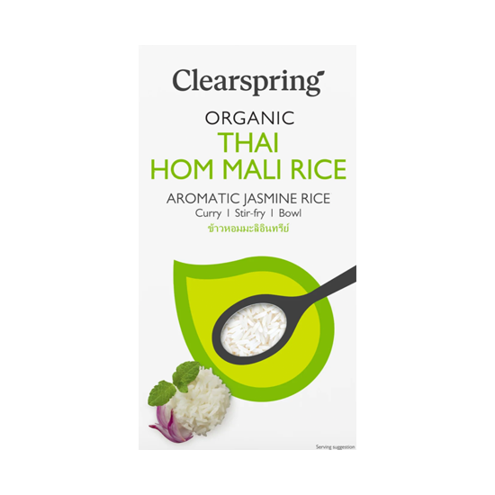 Clearspring Thai Hom Mali Rice Organic 500g