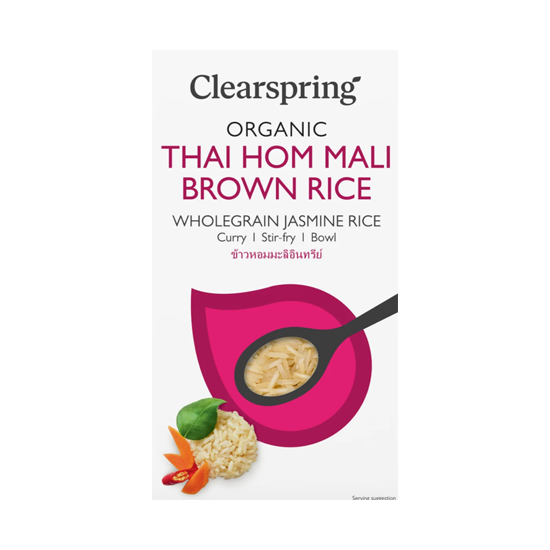 Clearspring Thai Hom Mali Brown Rice 500g