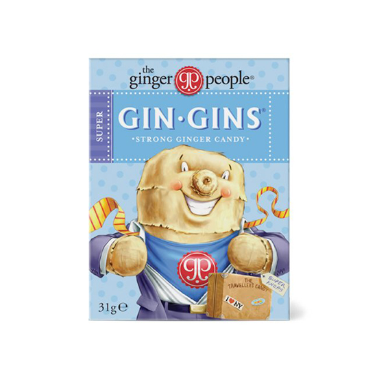 Gin Gins Strong Ginger Candy 31g
