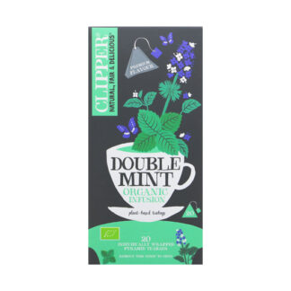 Clipper Double Mint Infusion Organic 20 Pyramids