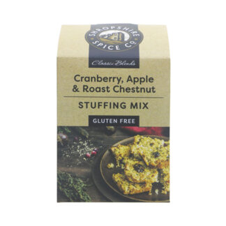 Shropshire Spice & Co. Cranberry, Apple & Roast Chestnut Gluten Free Stuffing Mix 120g