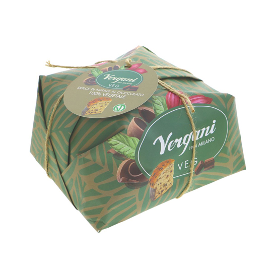 Vergani Chocolate Christmas Cake 750g
